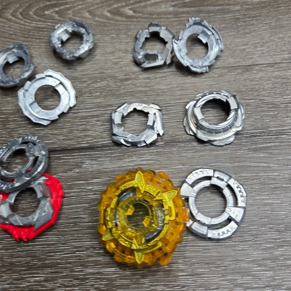 Beyblade Burst Forge Discs Frames Core Armor Lot 12 Assorted Multicolor Parts